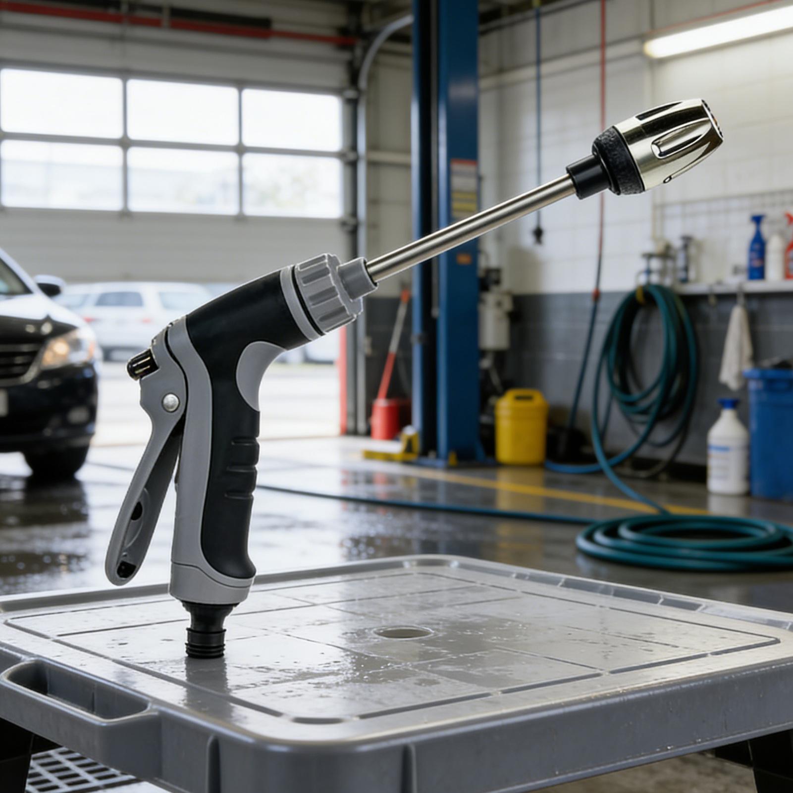 Outdoor Power Washer - Pressure Washing Wand Rotatable Pressure Sprayer