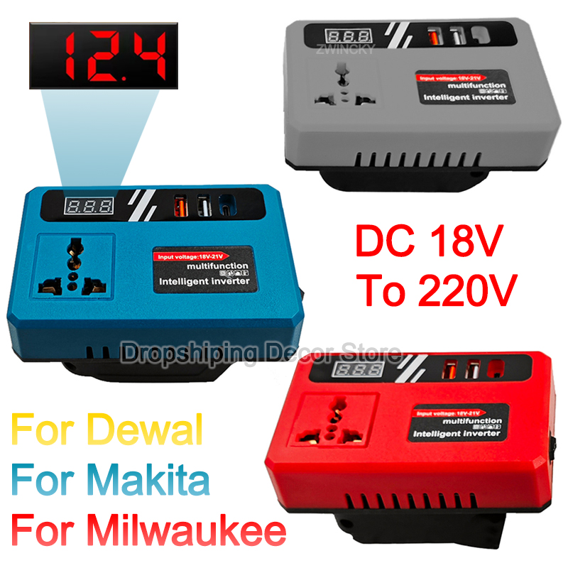 Outdoor Power Usa - Power Inverter DC 18V To 220V