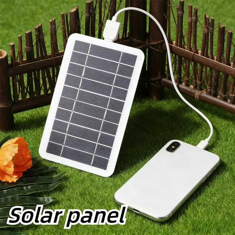 Outdoor Usb Power Outlet - 5V 5W Solar Panel Charger With