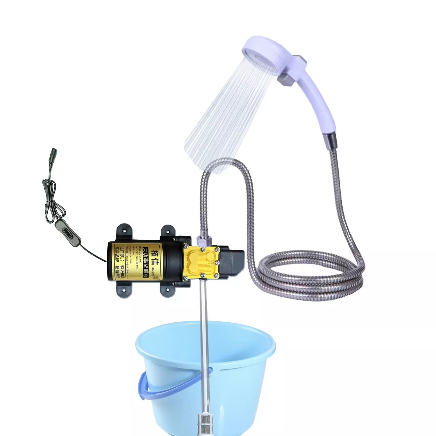Outdoor Power Solutions - 12V automotive or home self-priming diaphragm
