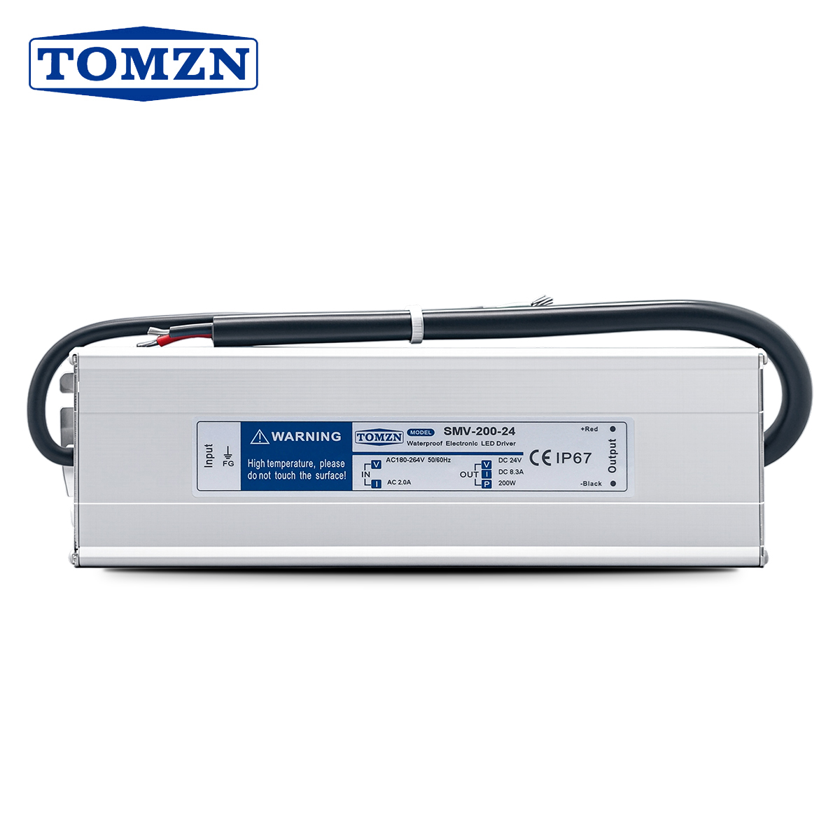 Outdoor Power Supply 12V - TOMZN 200W Waterproof LED Driver IP67