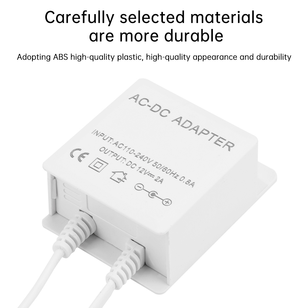 DC12V 2A EU Plug Adapter Secur - Outdoor Power Plug ulasan dan harga