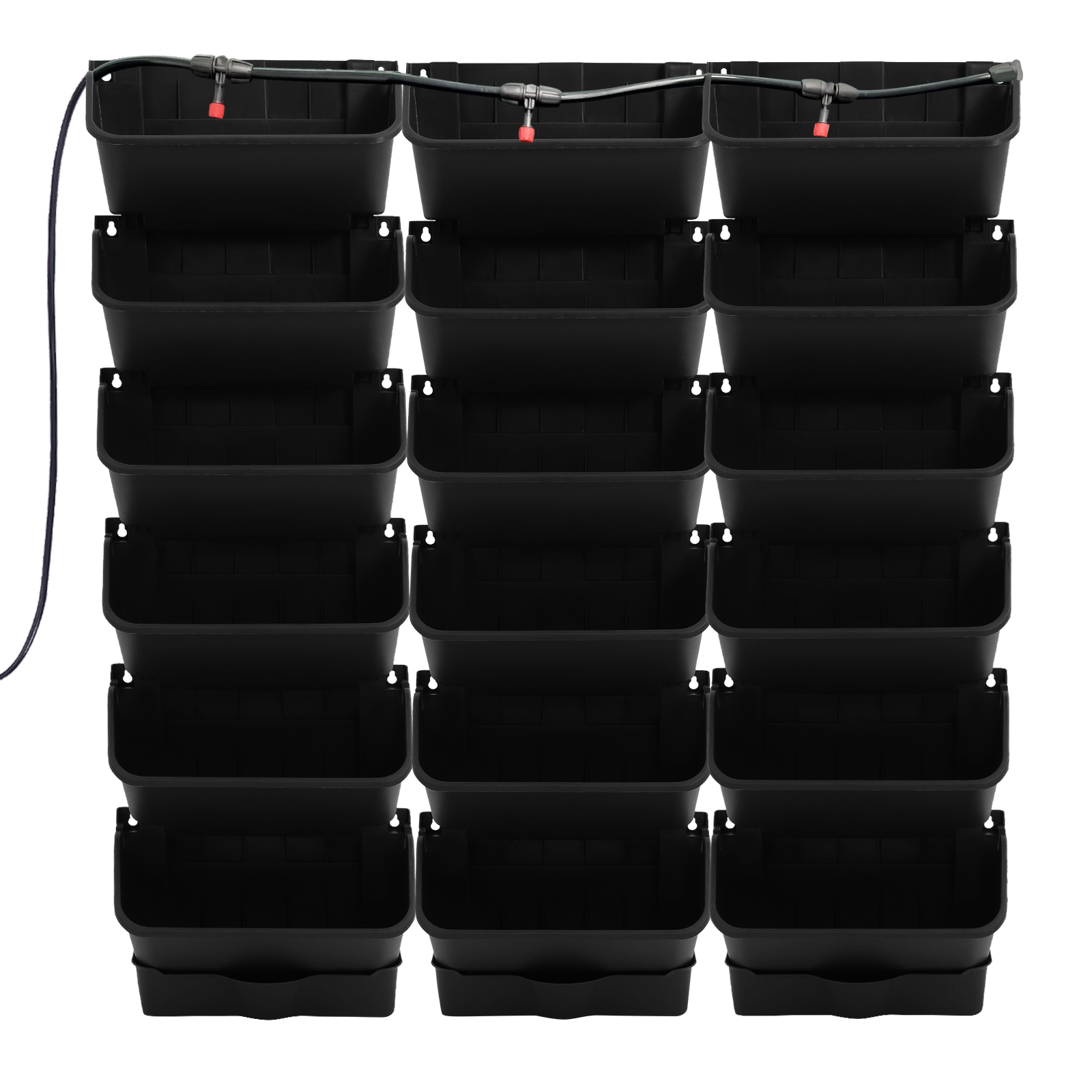 18 Pots Vertical Wall Planter  - Outdoor Power Timer ulasan dan harga