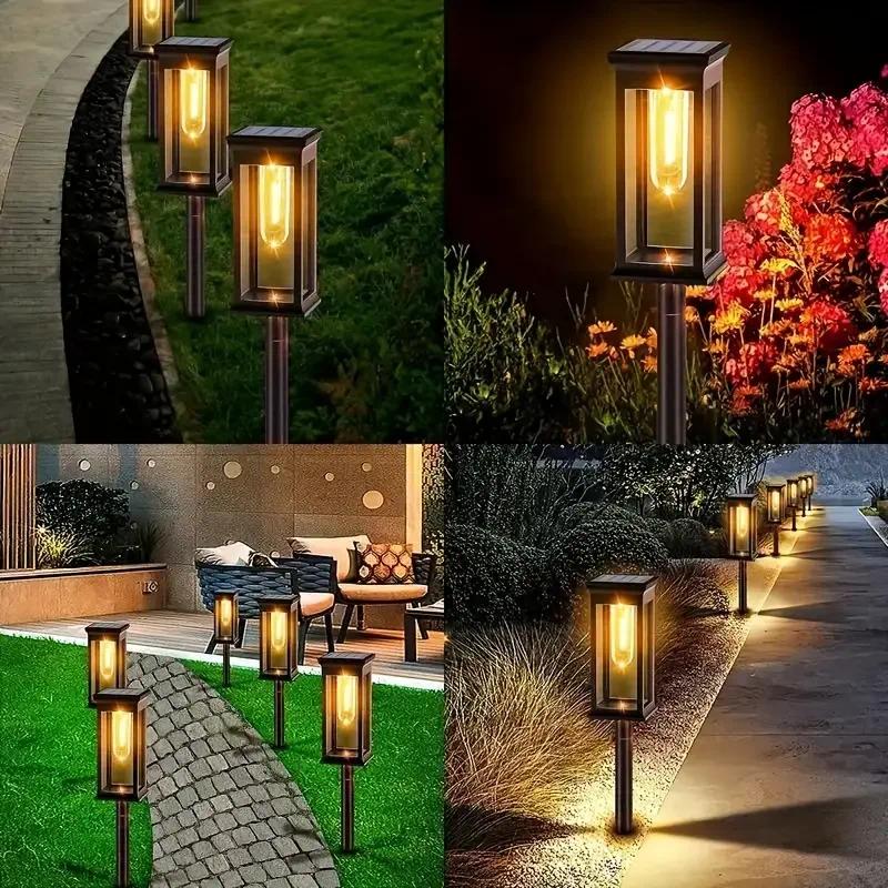 4Psc Solar Pathway Lights Sola - Outdoor Power For Wedding ulasan dan harga