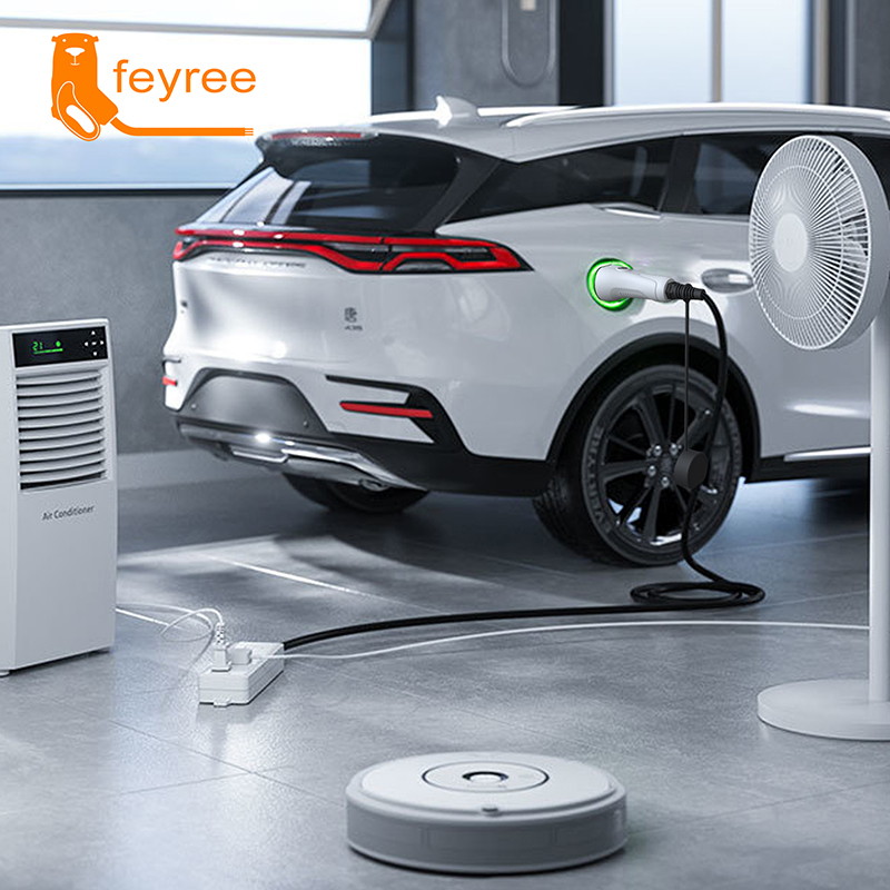 Feyree V2L Cable Electric Car  - Outdoor Power Plug ulasan dan harga