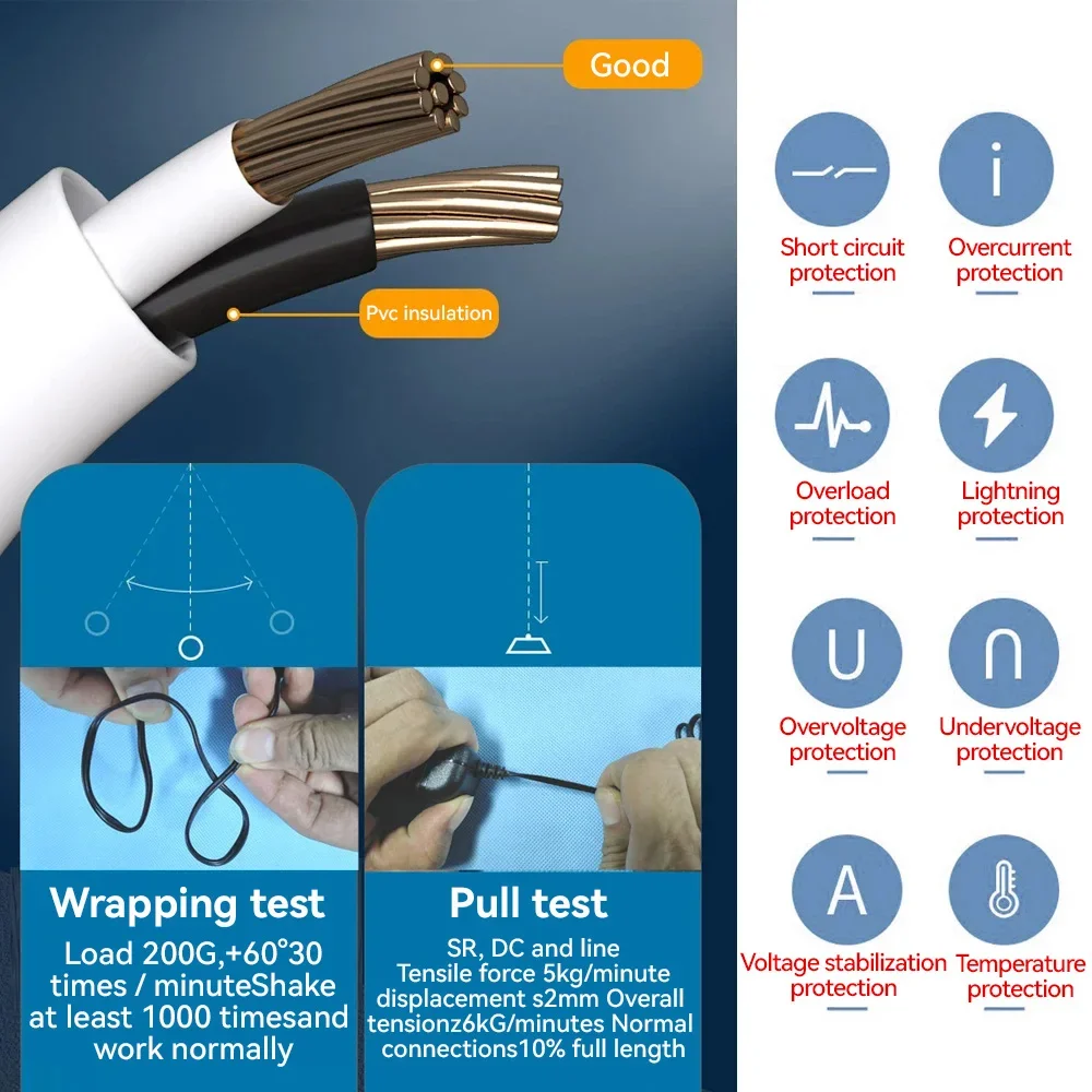 Power Adapter  DC12V 2A Waterp - Outdoor Power Plug ulasan dan harga