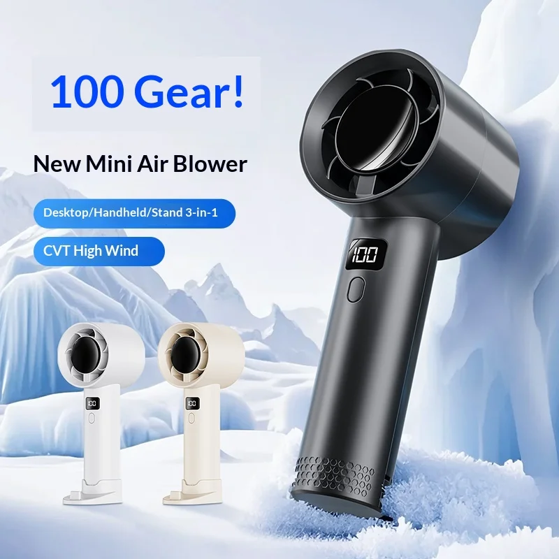 Handheld Mini Fan, Powerful 12 - Outdoor Power Timer ulasan dan harga