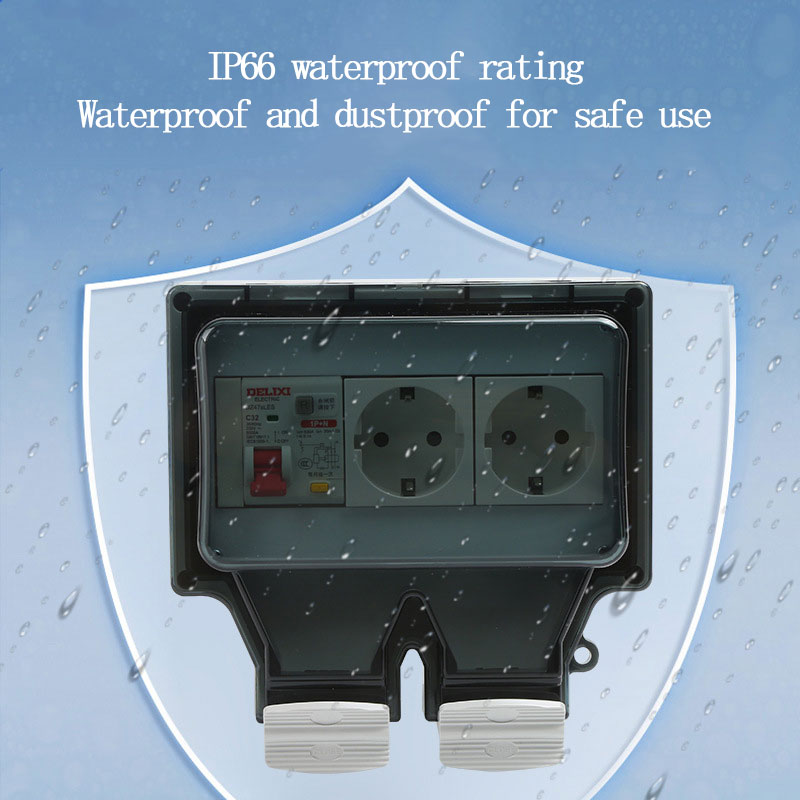 Outdoor Waterproof Socket 86 T - Outdoor Usb Power Outlet ulasan dan harga