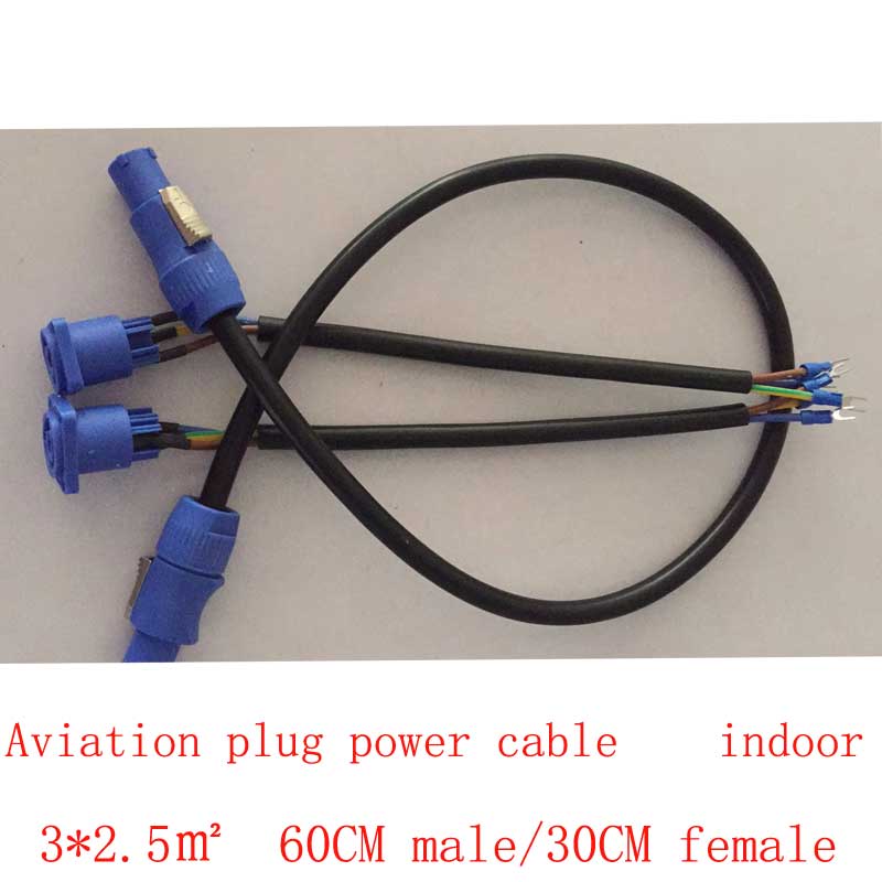 Aviation Plug Power Cable 3X2. - Outdoor Power Plug ulasan dan harga