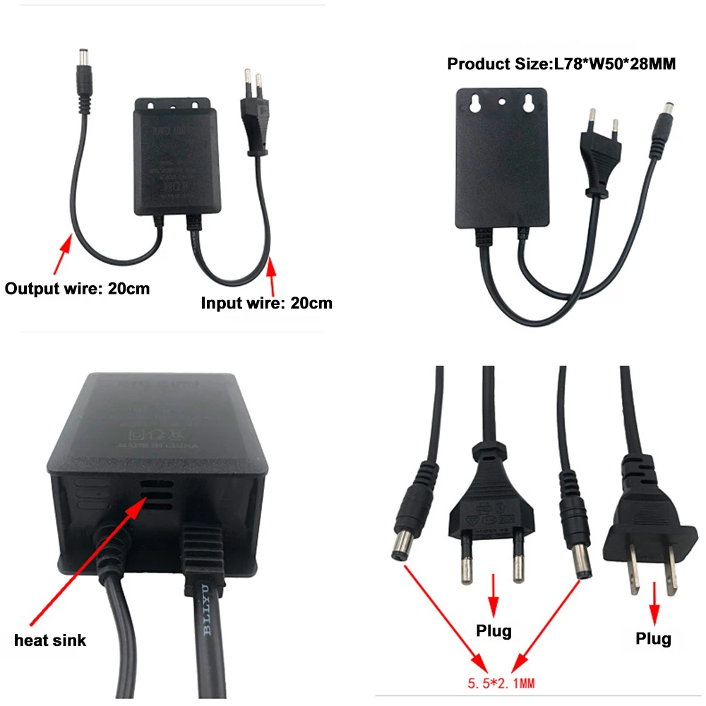 Outdoor AC 100-240V Input DC 1 - Outdoor Power Supply 12V ulasan dan harga