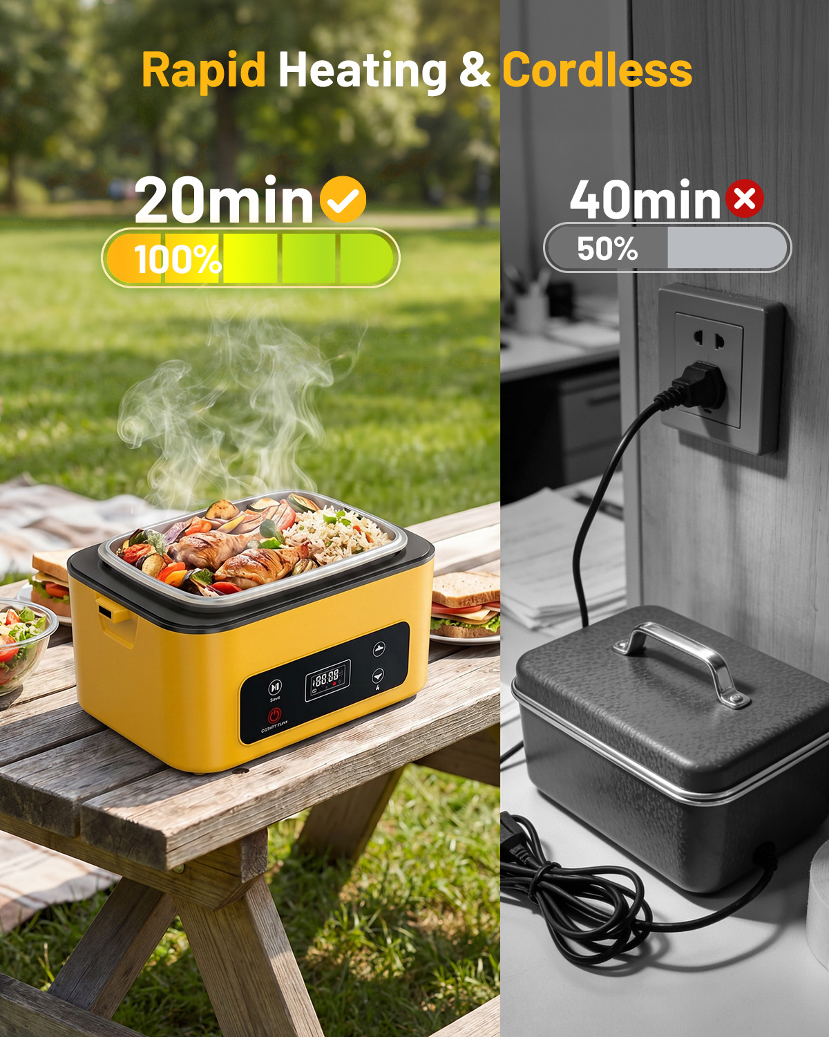 TaskStar Electric Lunch Box 1. - Outdoor Power Usa ulasan dan harga