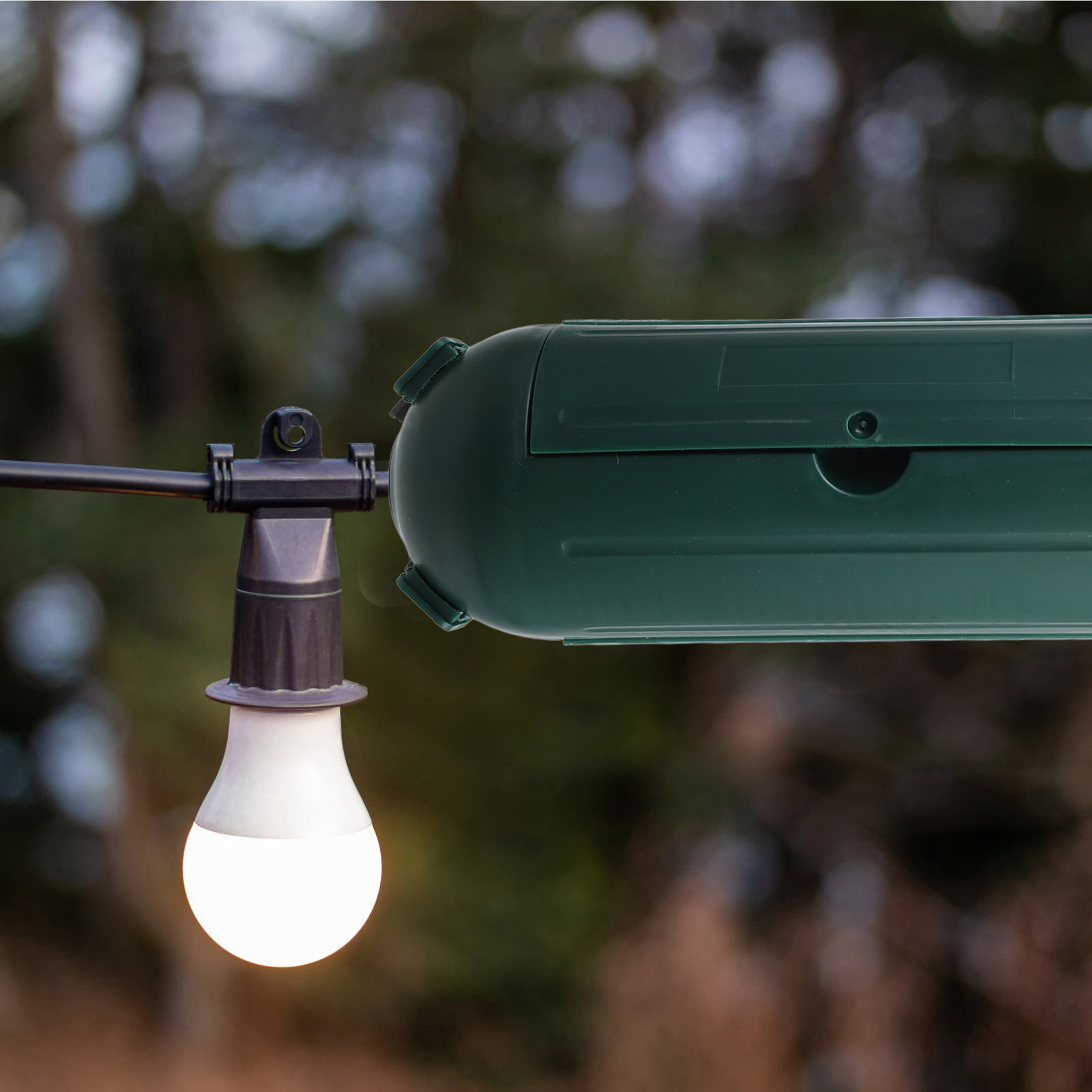 Extension Cord Safety Junction - Outdoor Power Strip With Cover ulasan dan harga