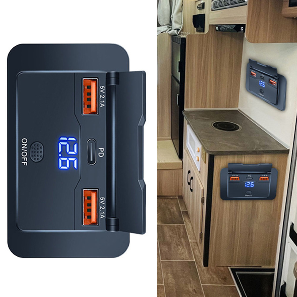 Truck Power Outlet RV Socket C - Outdoor Usb Power Outlet ulasan dan harga