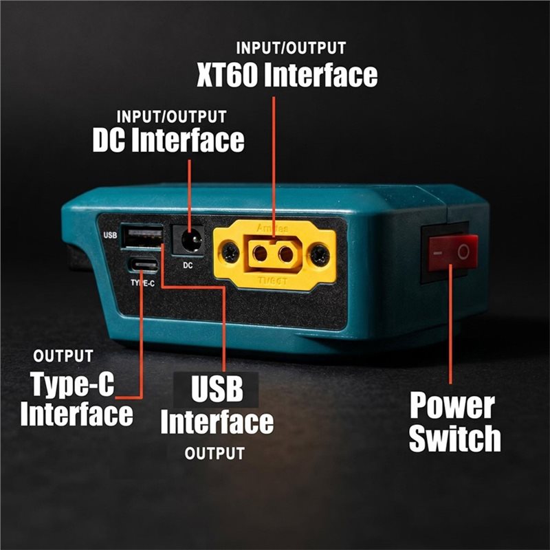AT82-Outdoor Car Emergency Pow - Outdoor Power Double Adapter ulasan dan harga