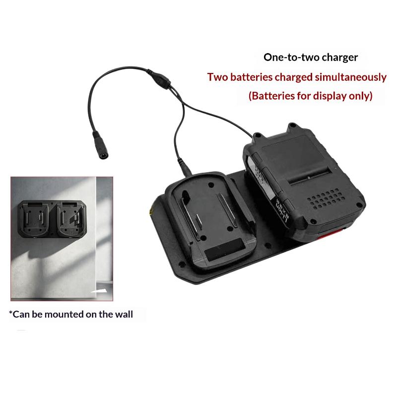 Dual Battery Adapter for 18V B - Outdoor Power Double Adapter ulasan dan harga