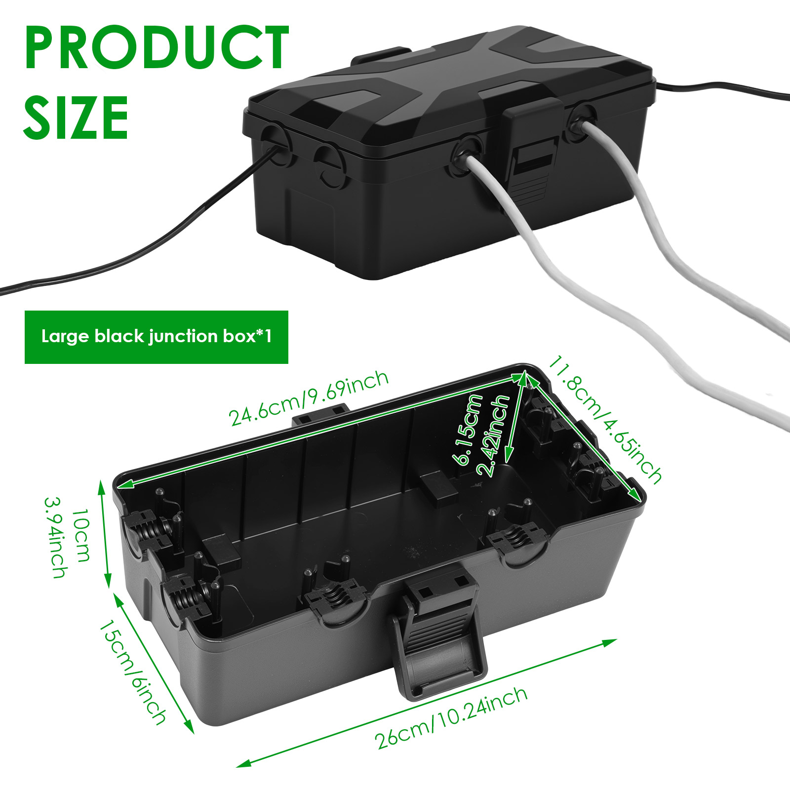 Outdoor Electrical Box Waterpr - Outdoor Power Strip With Cover ulasan dan harga