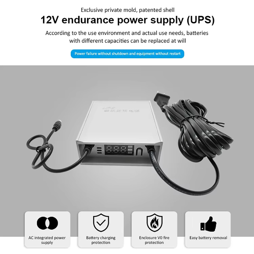 DIFANG 5400mAh UPS Power Adapt - Outdoor Power Supply 12V ulasan dan harga