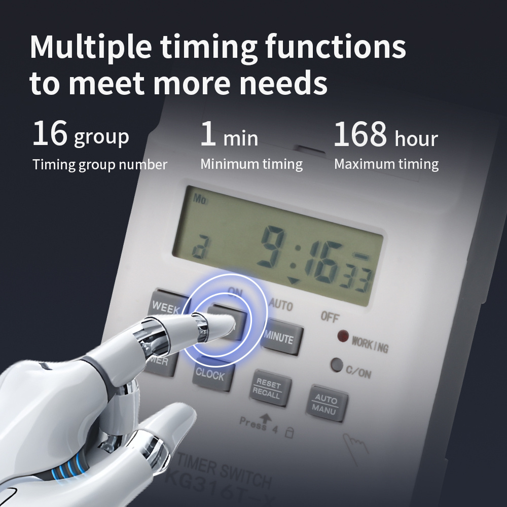 TNCE 30A Time Control Switch 2 - Outdoor Power Timer ulasan dan harga