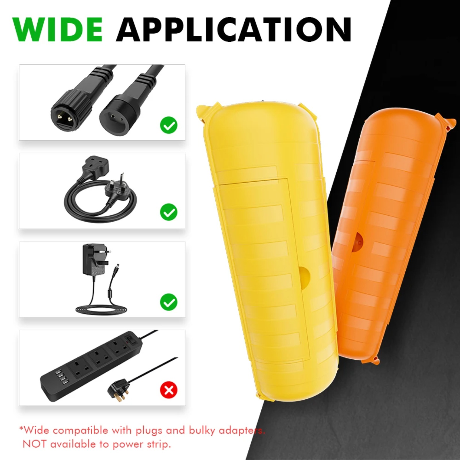 IP44 Outdoor Extension Cord Co - Outdoor Power Strip With Cover ulasan dan harga