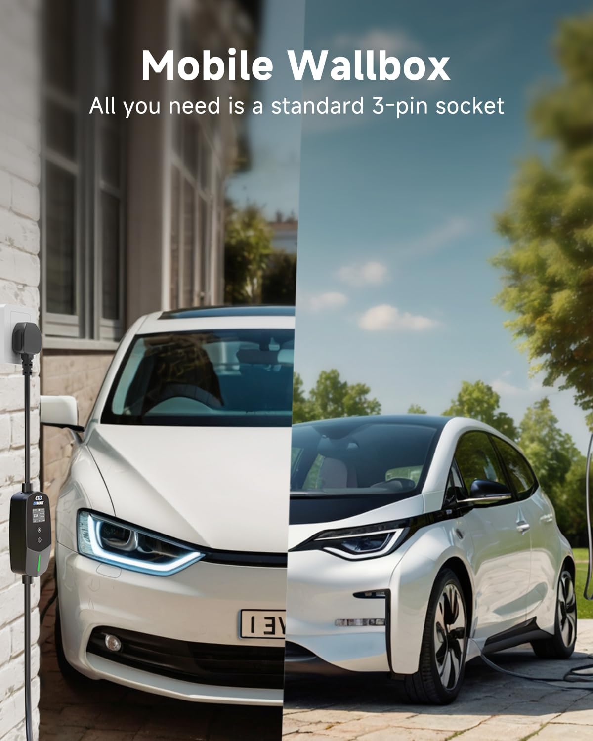 EVDANCE Portable EV Charger Ty - Outdoor Power Plug ulasan dan harga