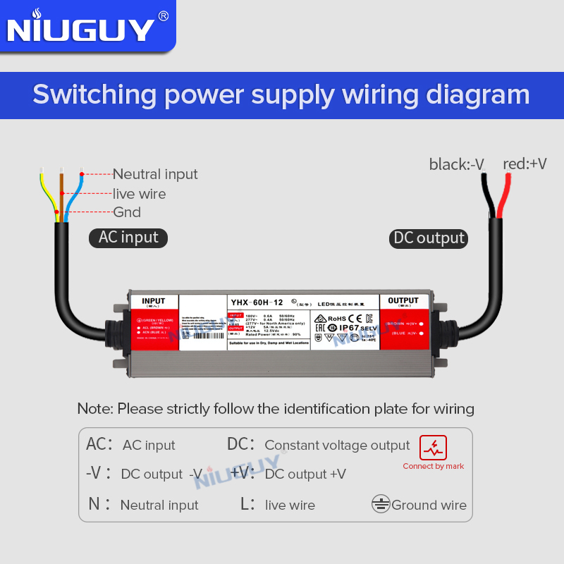 IP67 waterproof power supply 6 - Outdoor Power Supply 12V ulasan dan harga