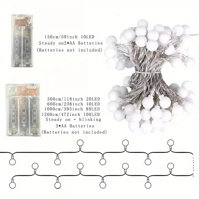 USB/Battery Power String Light - Outdoor Power For Wedding ulasan dan harga