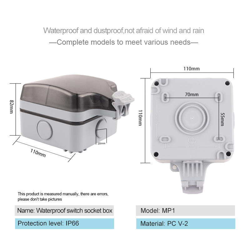 IP66 Outdoor Weatherproof 16A  - Outdoor Power Timer ulasan dan harga