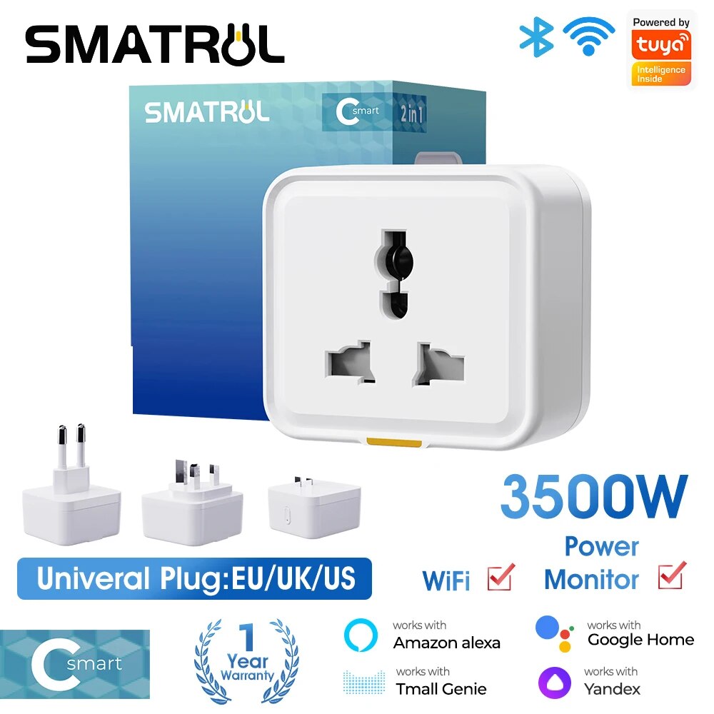 Tuya Smart Home Wireless WIFI  - Outdoor Power Timer ulasan dan harga