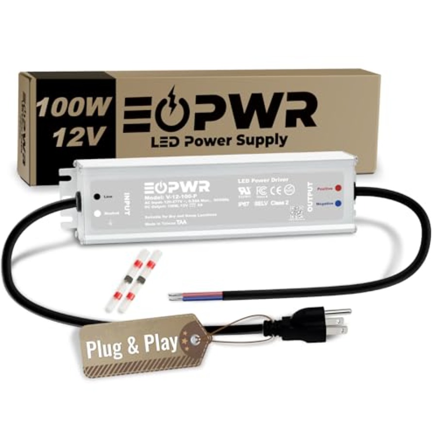 LED Driver Waterproof IP67 Pow - Outdoor Power Plug ulasan dan harga