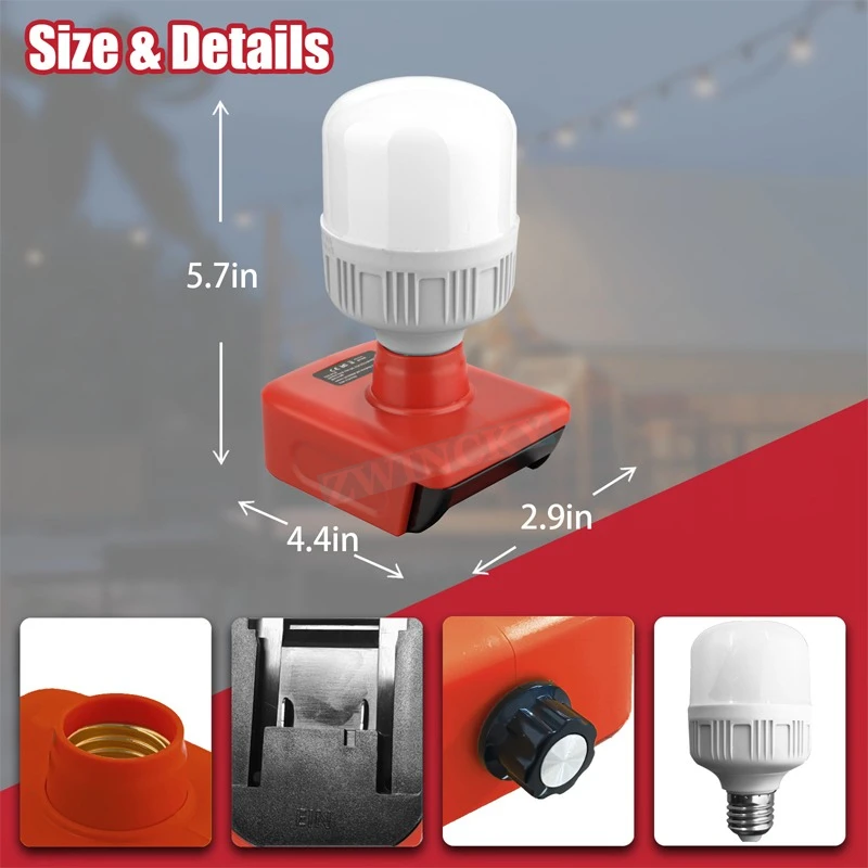 Portable Tool Light Suitable f - Outdoor Power Solutions ulasan dan harga