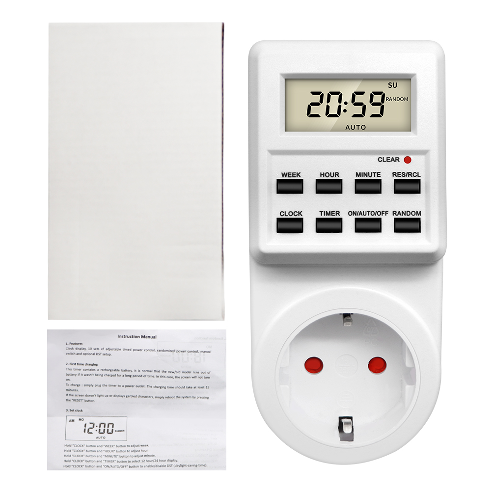 TM03 Digital Timer Switch Sock - Outdoor Power Timer ulasan dan harga
