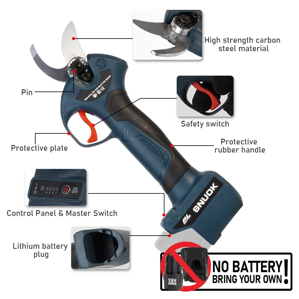 SNUOK 12V Brushless Electric P - Outdoor Power Solutions ulasan dan harga