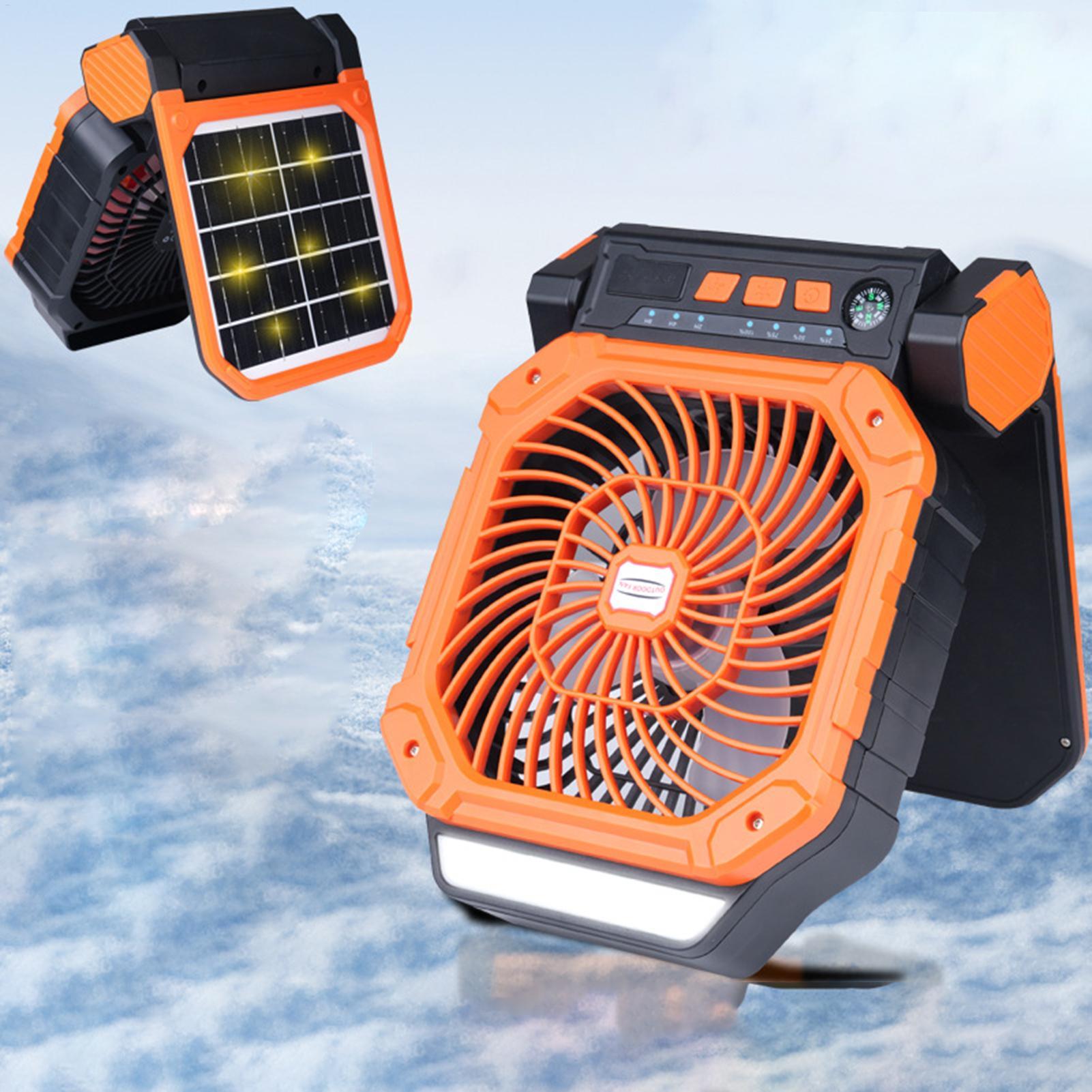Solar-powered outdoor fan USB  - Outdoor Power Timer ulasan dan harga
