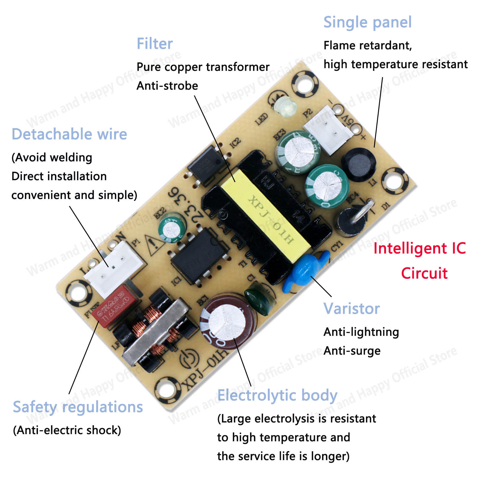 10W 15W 25W DC5V Power Supply  - Outdoor Power Double Adapter ulasan dan harga