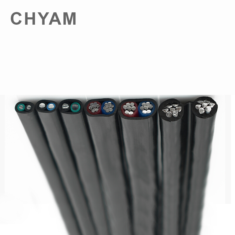 10 Meters Aluminum Wire Black  - Outdoor Power Line Cover ulasan dan harga
