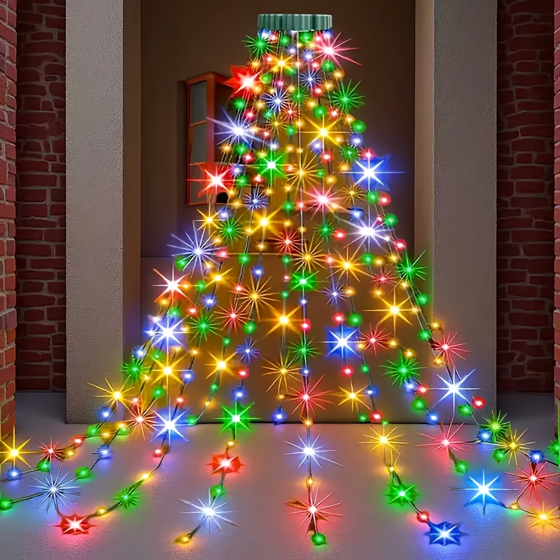 Christmas Tree Decoration ligh - Outdoor Power For Wedding ulasan dan harga