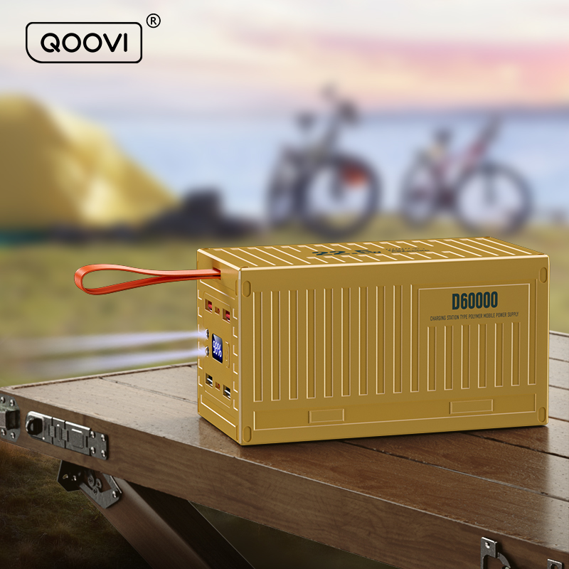 QOOVI 60000mAh Power Bank 22.5 - Outdoor Usb Power Outlet ulasan dan harga
