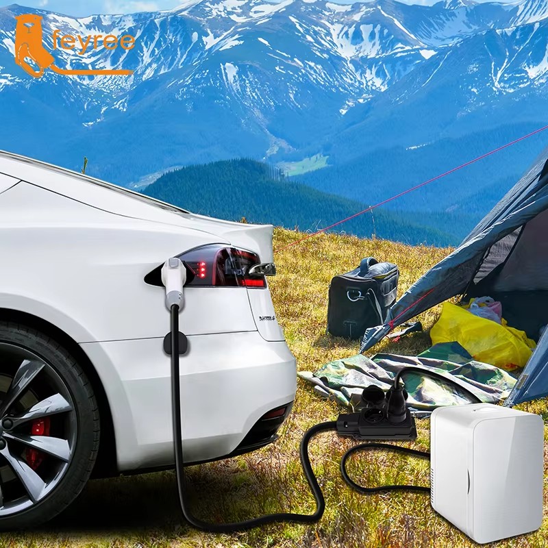 Feyree V2L Cable Discharge Plu - Outdoor Power Plug ulasan dan harga